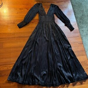 Trashy Diva Bianca Black Satin